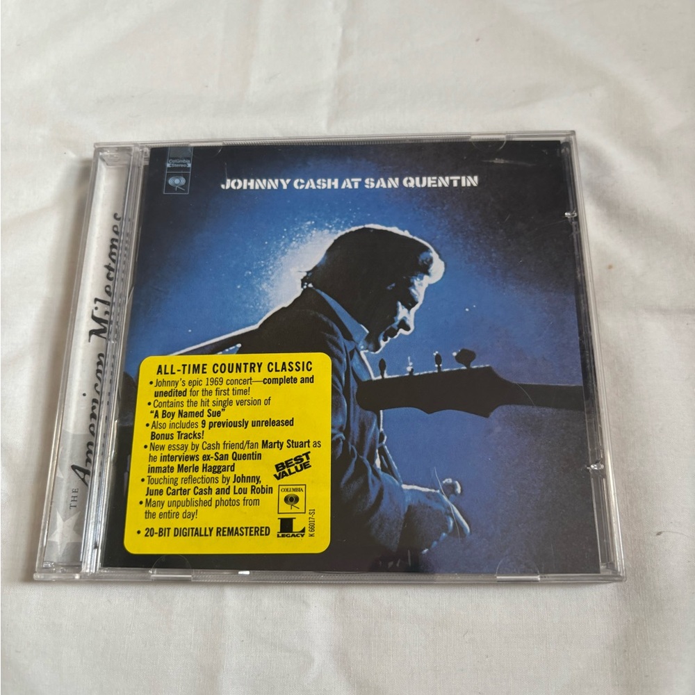 Johnny Cash At San Quentin CD